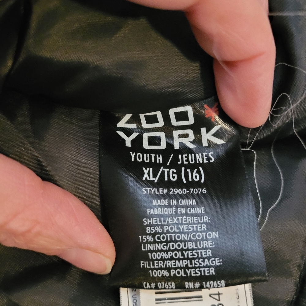 Zoo York Boys size 16 winter jacket - Picture 3 of 4